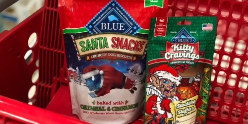 Blue Buffalo Santa Dog Snacks Only $1.50 Per Bag (Regularly $4) at Target + More