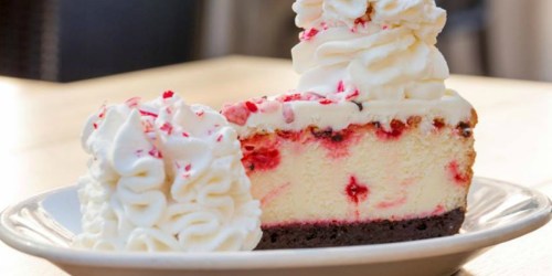 Two FREE Cheesecake Slices w/ $25 The Cheesecake Factory Gift Card Purchase (11/23-11/26)