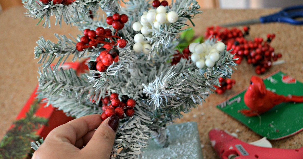 Dollar Tree Christmas Tree diy project