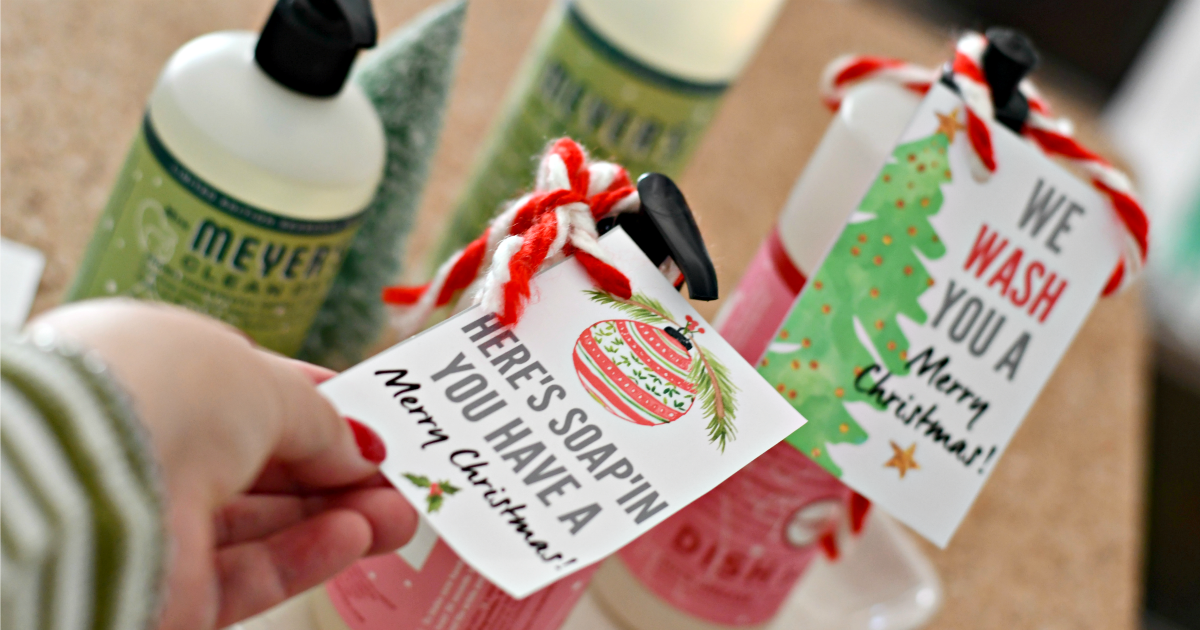 soap gift tag for gift guide