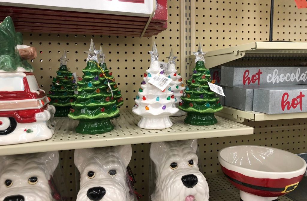 light up christmas trees
