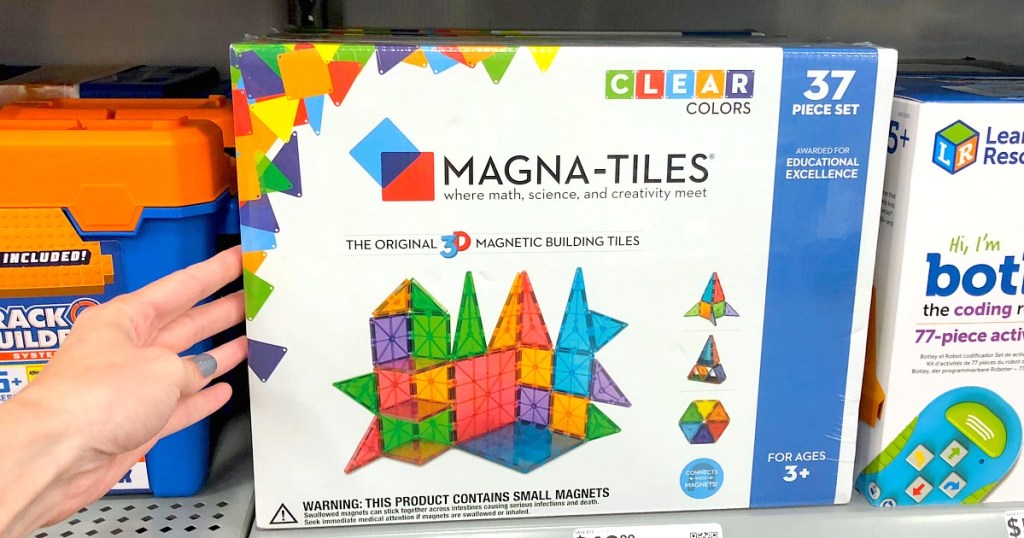 toys for toddlers — magna tiles 37 piece set