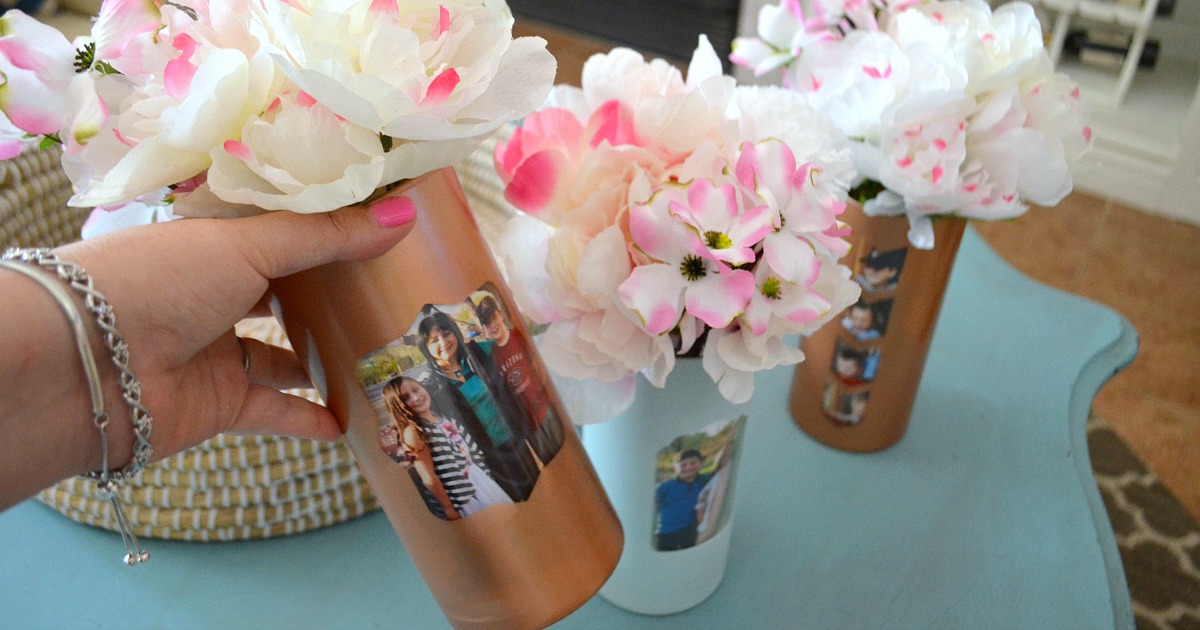 mother's day dollar tree vase for gift guide