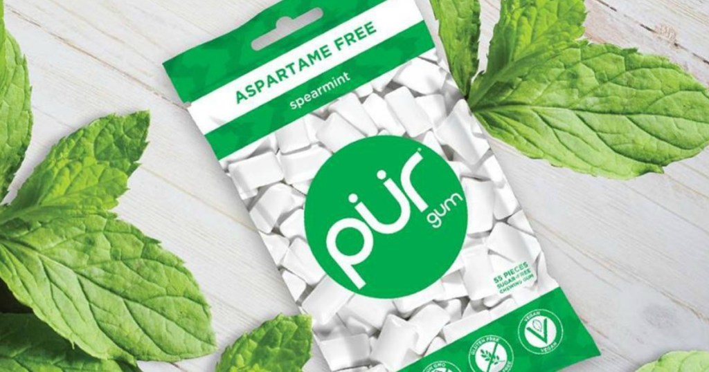 pur spearmint gum