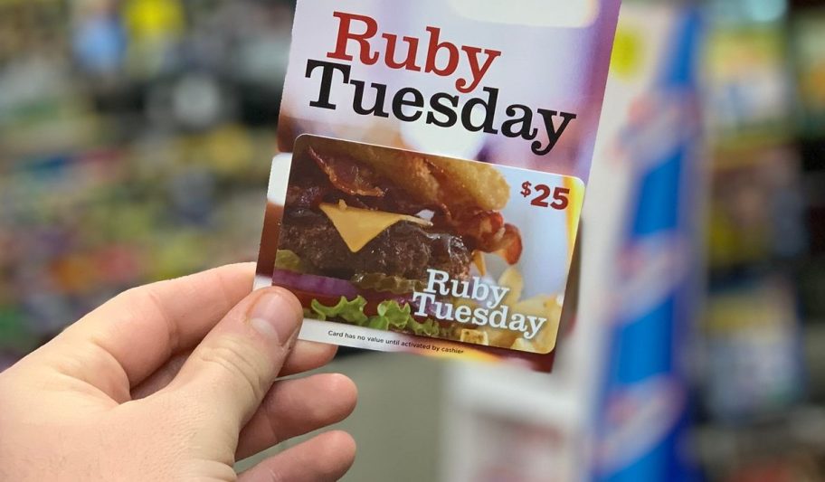 ruby tuesday gift card