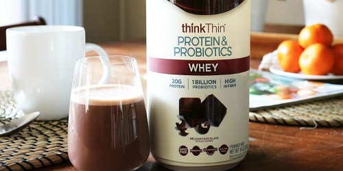 thinkThin Protein & Probiotics Whey Powder as Low as $5.99 Each Shipped