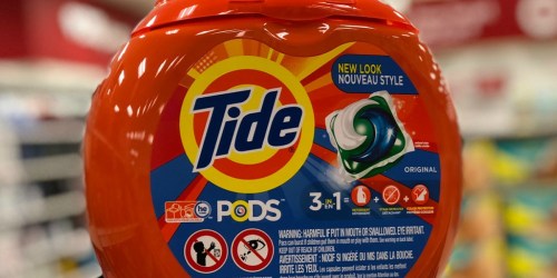 Amazon: Tide PODS Laundry Detergent Pacs 81-Count Only $14.97 Shipped (Just 18¢ Each)