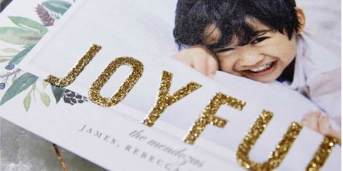 10 Tiny Prints Personalized Holiday Cards Only $4.99 Shipped
