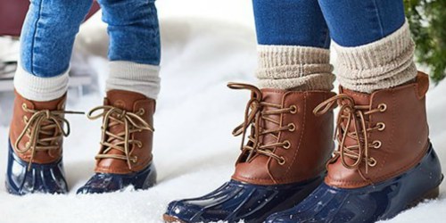 Macy’s: The Original Duck Boots Women’s Booties Just $19.99 (Regularly $69) – Black Friday Pricing