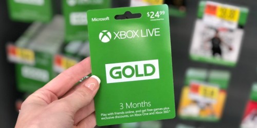 TWO Microsoft Xbox Live 3-Month Digital Gold Memberships Only $21 (Just $10.50 Each)