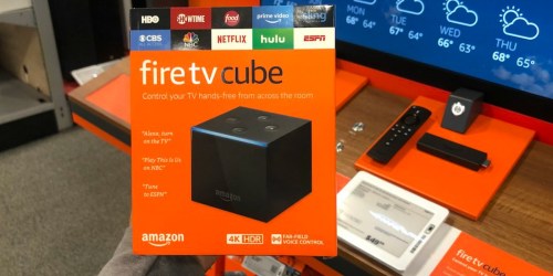 Fire TV Cube 4K Streaming Device Only $59.99 Shipped for Amazon Prime Members (Regularly $120)