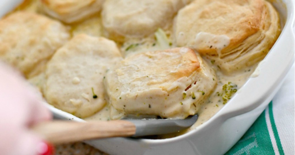 Broccoli Cheddar Cobbler