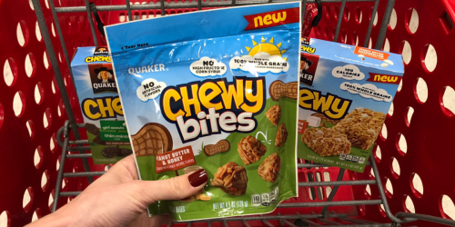 50% Off Quaker Chewy Products at Target (Just Use Your Phone)