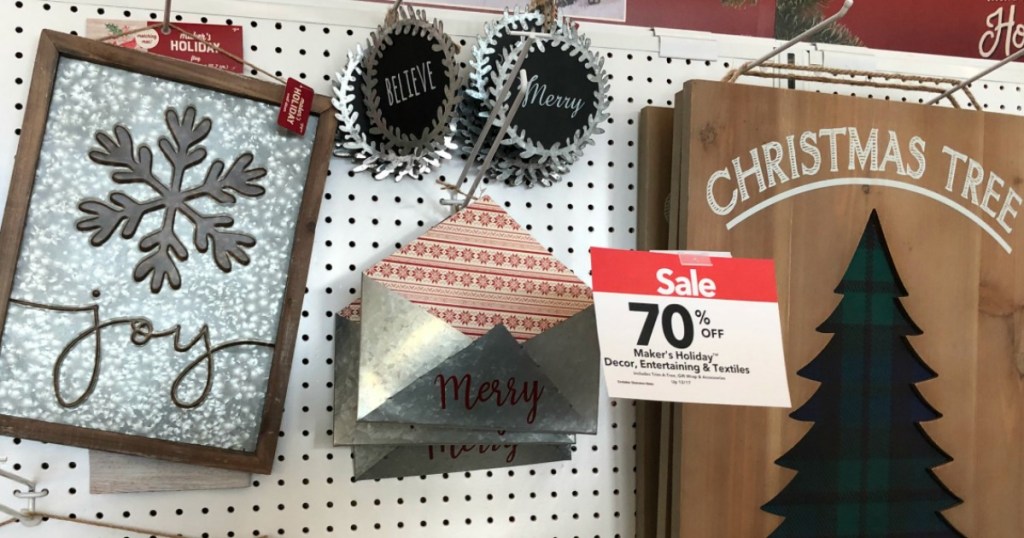 Up to 70% Off Christmas Decor at JoAnn