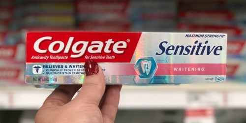 High Value $1/1 Colgate Sensitive or Enamel Health Toothpaste Coupon