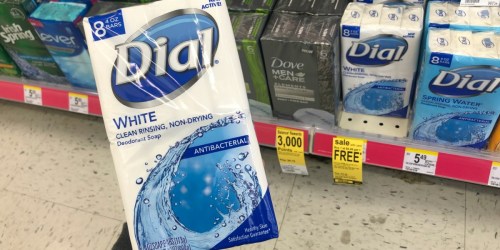 Dial Deodorant Soap 8-Pack Only $2.25 at Walgreens