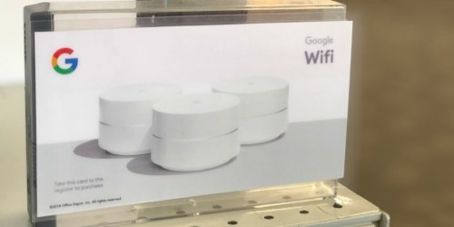 Google Home WiFi System 3-Pack Only $211.65 w/ Free Office Depot Store Pick Up (Regularly $300)