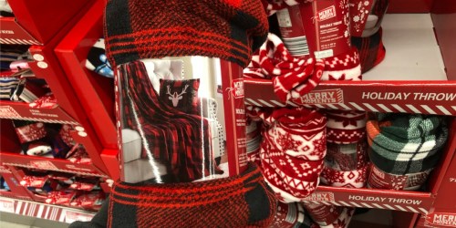 Holiday Throws Only $4.99 & More at ALDI