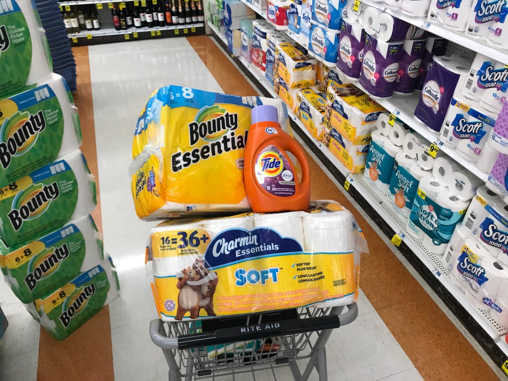 Rite Aid Charmin Bounty Tide