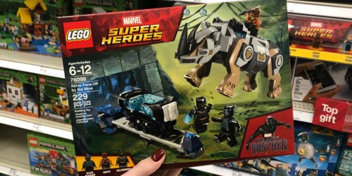 LEGO Marvel Super Heroes Rhino Face-Off Only $11.99 Shipped (Regularly $20)