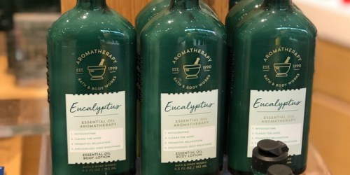 Bath & Body Works Aromatherapy Body Care as Low as $3.33 Each (Regularly $13.50) – Today Only
