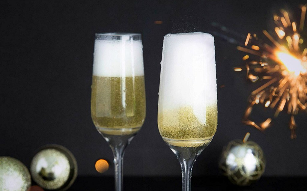 New Year Toasting Flutes