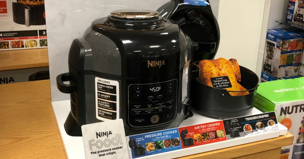 Big black pot on store display