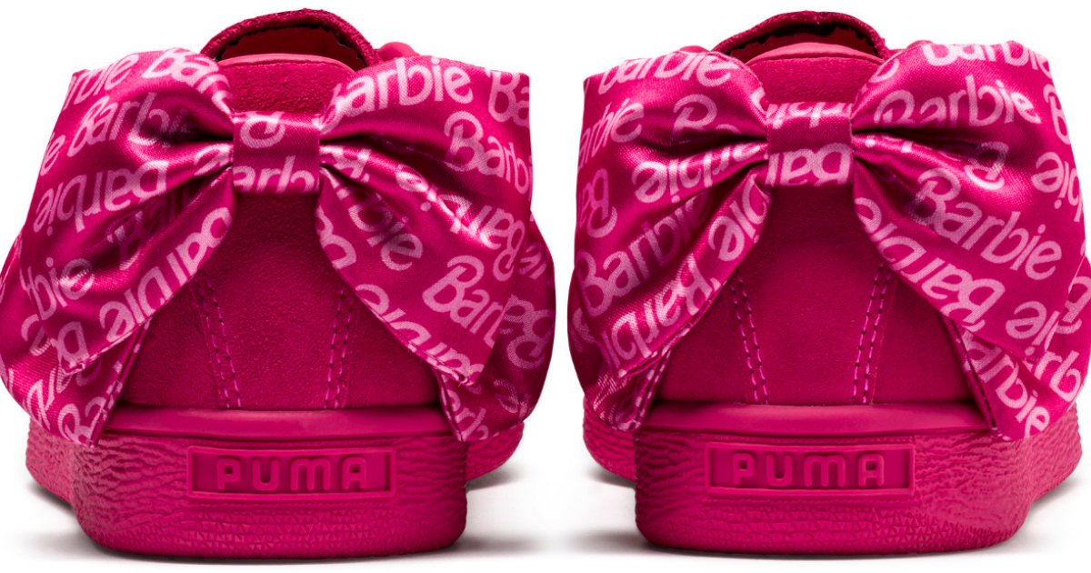 PUMA X Barbie launch new shoe doll line – pink collection sneakers