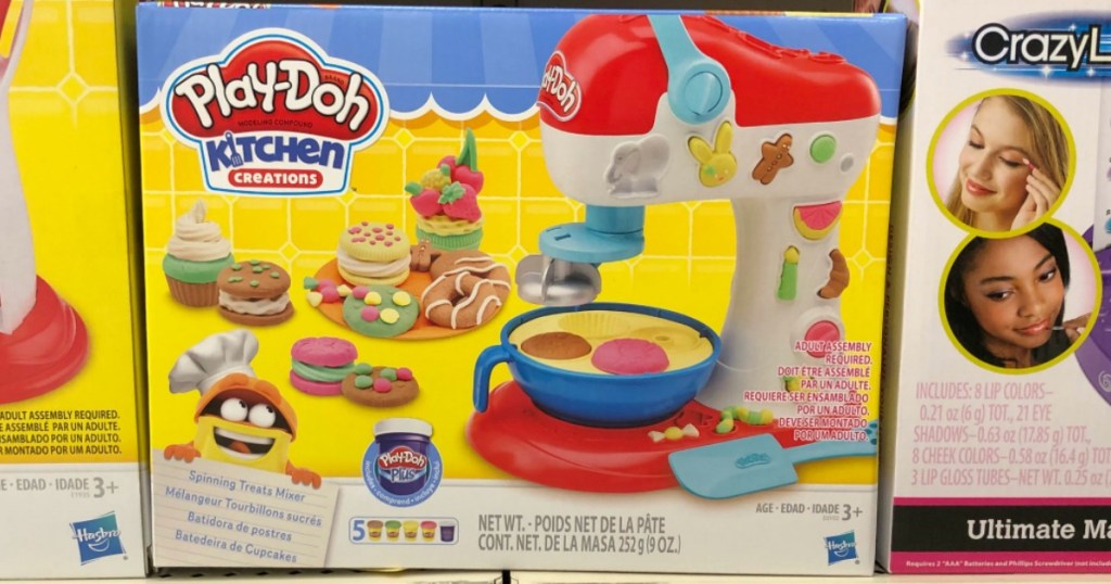 Play-Doh Kitchen Creations Spinning Treats Mixer on store shelf