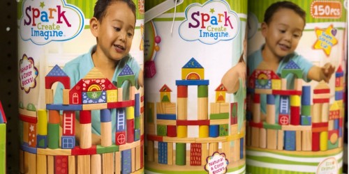 Walmart: 150-Piece Wooden Blocks Set Just $7.88 (Regularly $20)