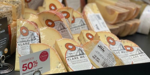 12 Days of Cheese at Whole Foods = 50% Off Select Cheese Daily