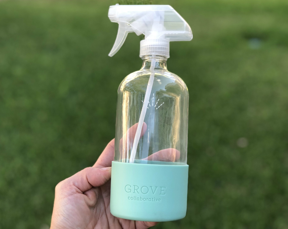 grove collaborative glass bottle