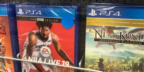 Up to 50% Off Video Games at GameStop (NBA Live 19, Battlefield V & More)