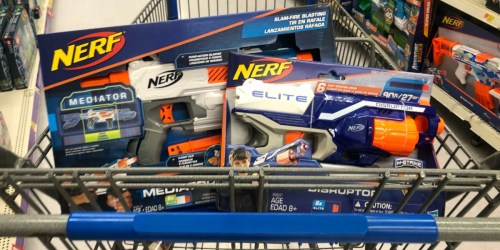 Possible $10 off $20 NERF Purchase Coupon = Up to 50% Off at Walmart