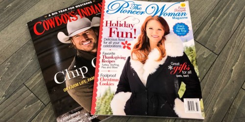 End of Year Magazine Sale = Nice Savings on The Pioneer Woman, Taste of Home & More