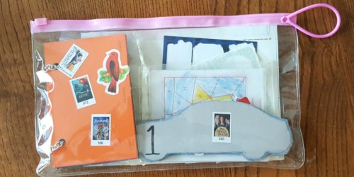 Create Kid’s Activity Bags Using Free Dentist Goody Bags, School Papers, & More