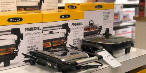 Bella Kitchen Appliances Only $9.99 After Macy’s Rebate (Panini Grill, Toaster Oven & More)