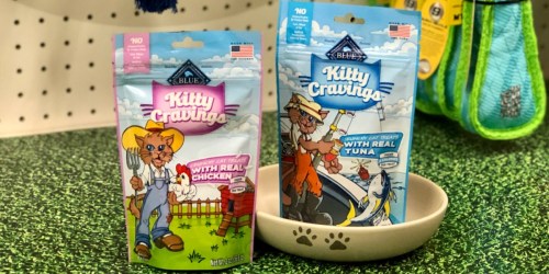 $9 Worth of New Blue Buffalo Pet Food & Treats Coupons = 99¢ Cat Treats at Target