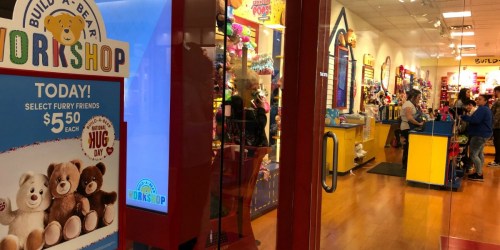 Build-A-Bear Furry Friends Only $5.50 (January 27th ONLY)