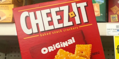 TWO Cheez-It Crackers Boxes Only $1.99 Shipped at CVS.com (Just 99¢ Each)