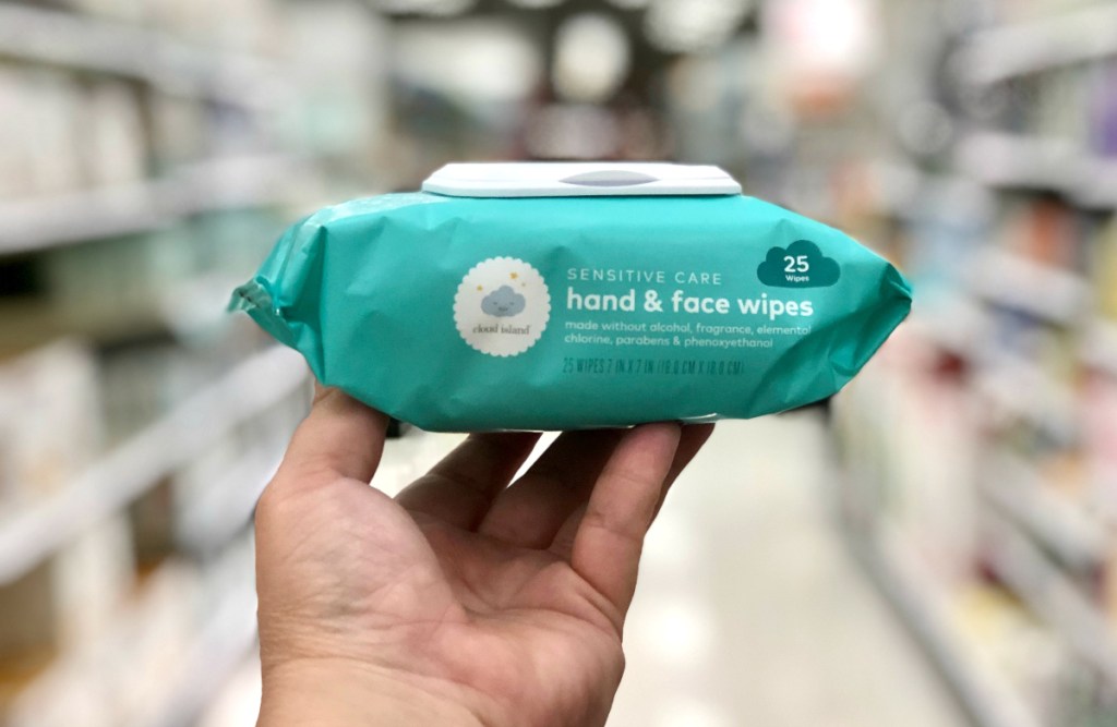 Cloud Island Hand & Face Wipes Target