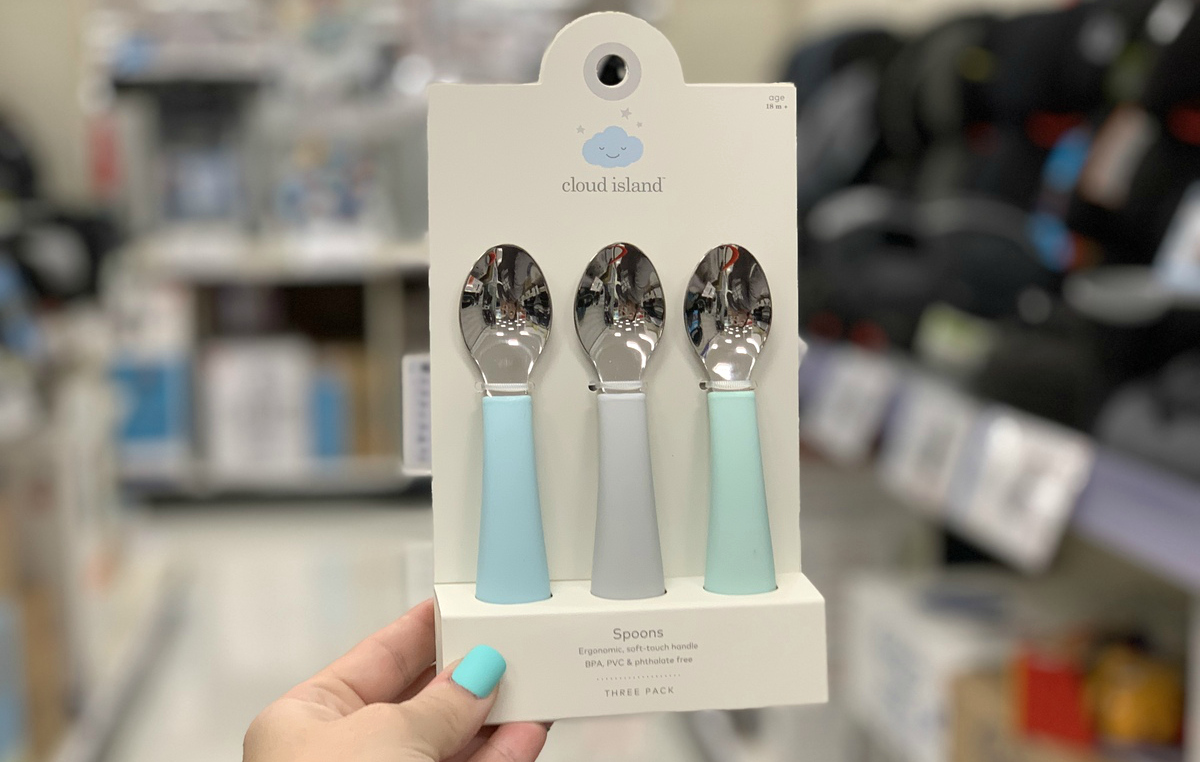 Cloud Island spoons at Target