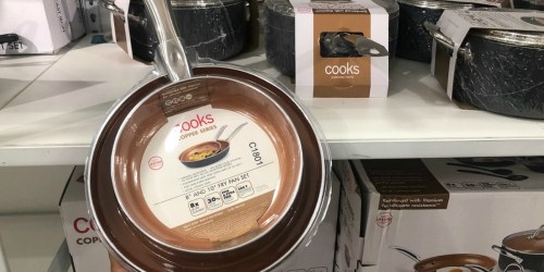 Cooks Copper Fry Pan 2-Piece Set Only $13.49 at JCPenney (Regularly $60)