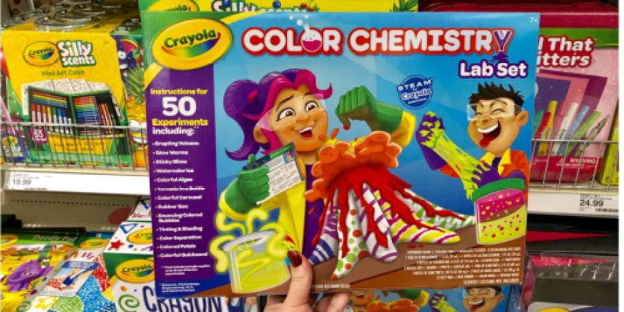 Crayola Chemistry Set Just $10.80 on Amazon (Regularly $27)