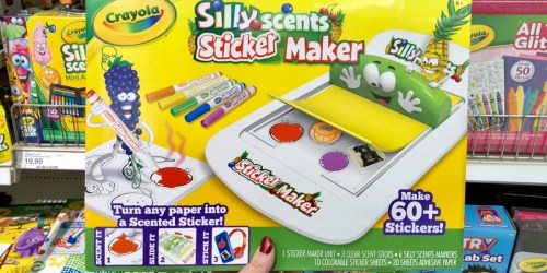 Crayola Silly Scents Sticker Maker Just $8.39 at Target.com