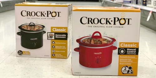 Crock-Pot 2-Quart Slow Cooker Only $7.99 at Target.com