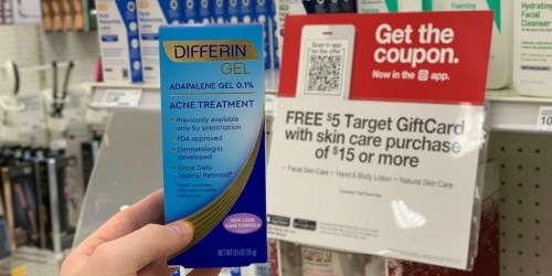 Differin Acne Treatment Gel Only $3.99 After Cash Back at Target (Regularly $13)