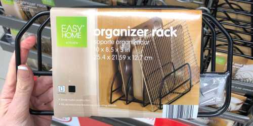 Kitchen Organizer Rack Only $5.99 at ALDI + More