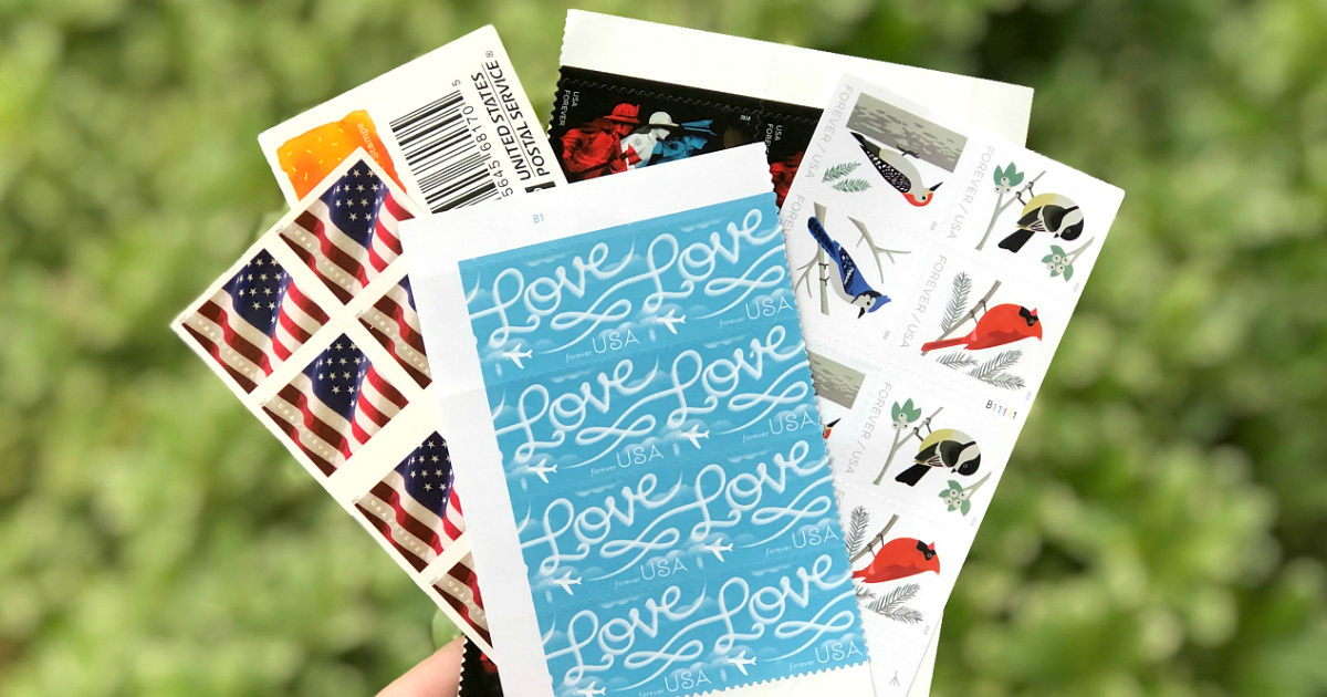 price increase usps forever stamps – stamps fanned out