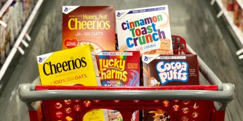 General Mills Cereal as Low as 84¢ After Cash Back at Target